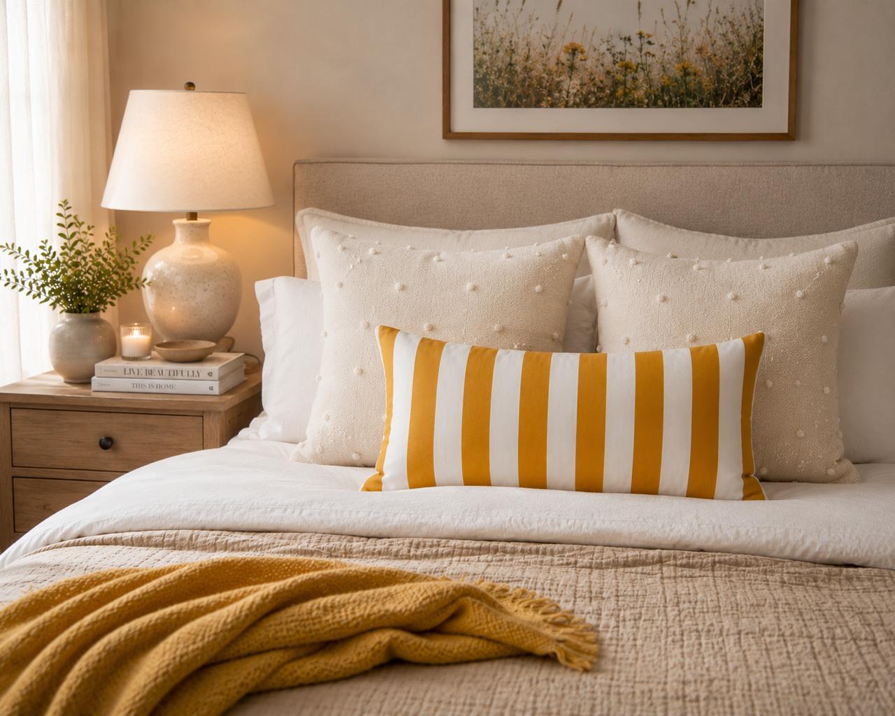 Lumbar Cushion - Yellow Blend