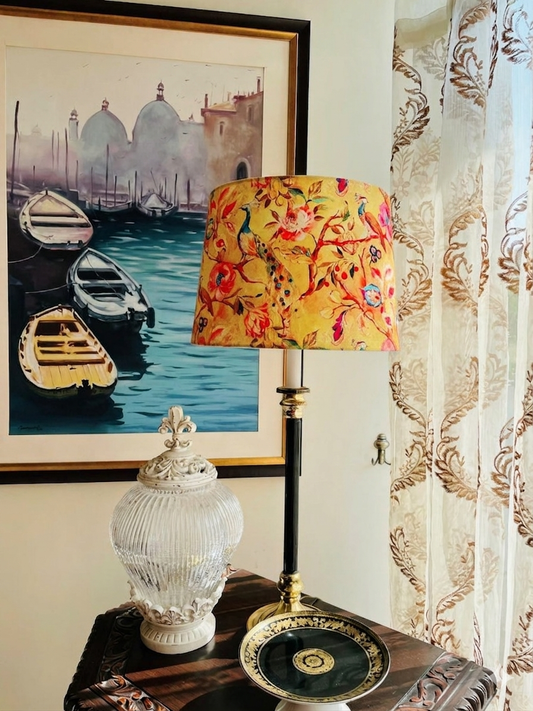 Yellow Garden lamp shade