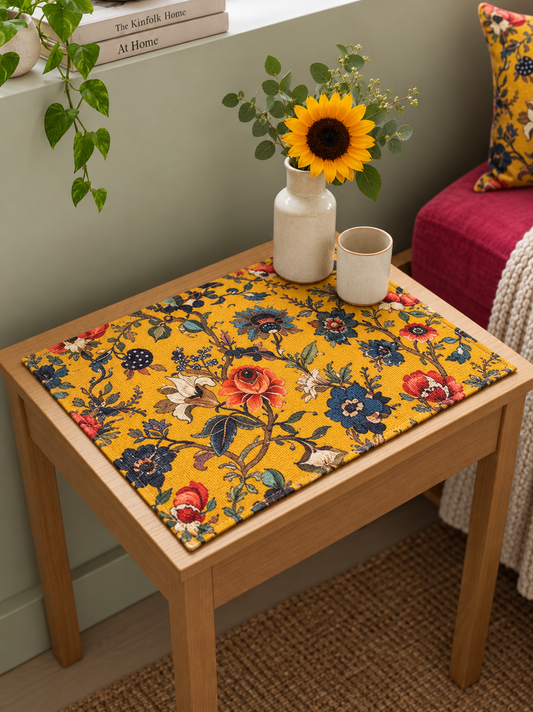 Yellow Vines Table Mat