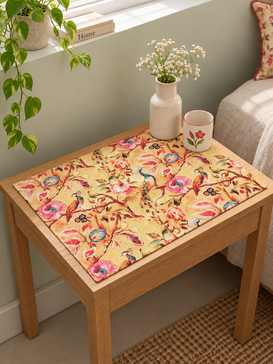 Yellow Garden Table Mat