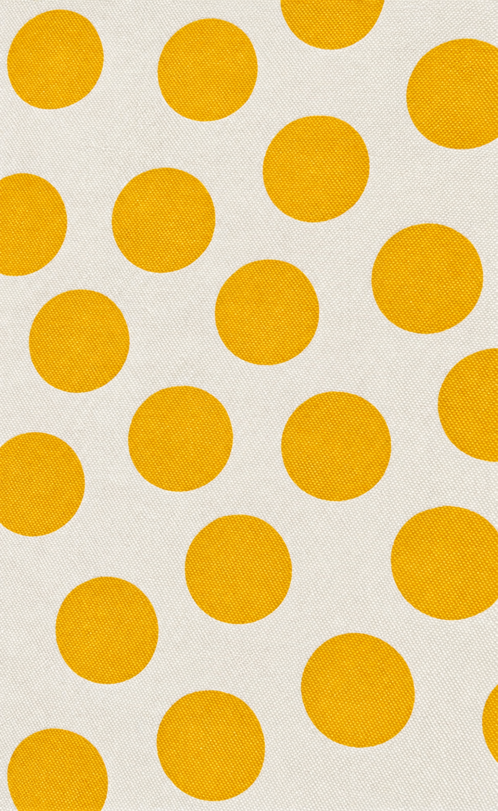 Yellow Polka Fabric