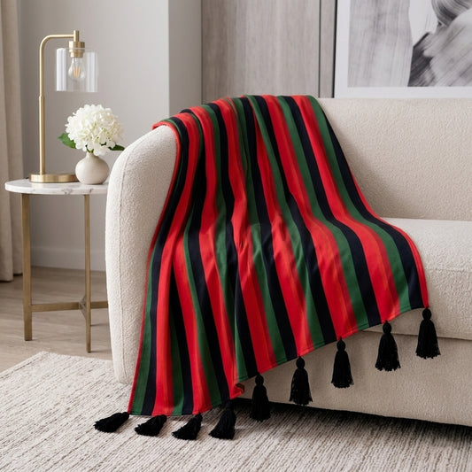 Zinnia Throw Blanket