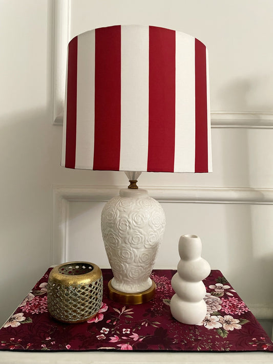 Maroon Blend lamp shade